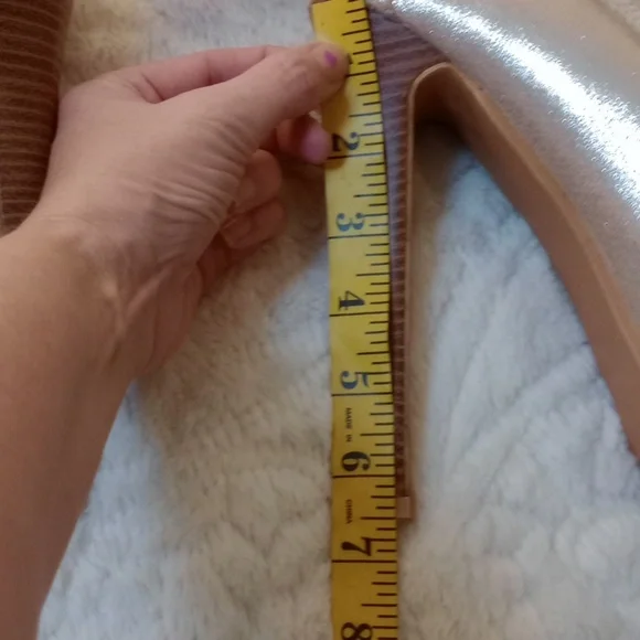 PAZZLE JAYLO GOLD HIGH HEELED PLATFORM BOOTS, SIZE 10 - Picture 6 of 13